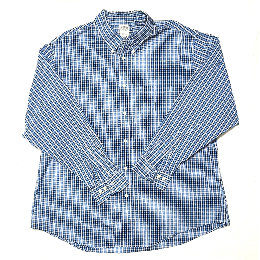 Brooks Brothers Regent Button Down Long Sleeve Shirt Size XXL